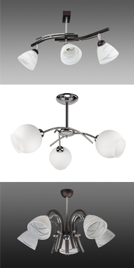 Šviestuvai virtuvės kambario lempos šiuolaikinės plafonds rutuliai Lenkija